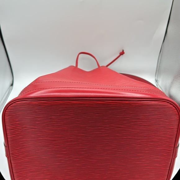 LV🎡Every $100 spent 1/15-1/24 Louis Vuitton Noe GM Red - Picture 7 of 11